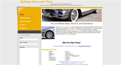 Desktop Screenshot of beltwaydiscounttires.com